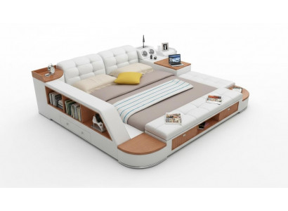 Multifunktional Schlofkummer Léng Regaler Luxus Bett Lieder Better 180x200