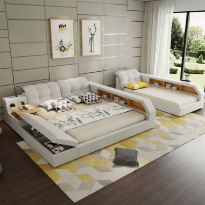 Design Liederbette Hotel Duebel Regal Regal 180x200 Multifunktiounal