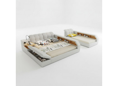 Design Liederbette Hotel Duebel Regal Regal 180x200 Multifunktiounal