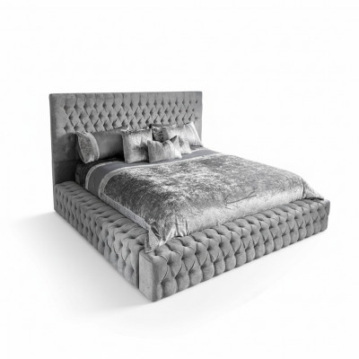 Duebel Better Bestietnes Schlofzëmmer Lieder Hotel Neit Bett Polster Design Luxus Metall