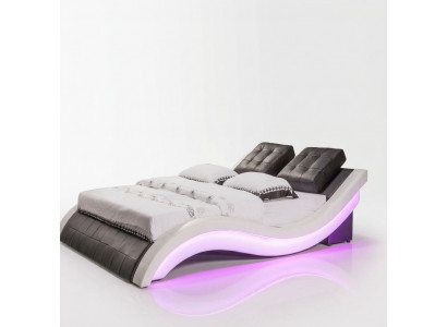 Luxus Bett Design Better Digital LED Schlofzëmmer Miwwelen Lieder Duebel