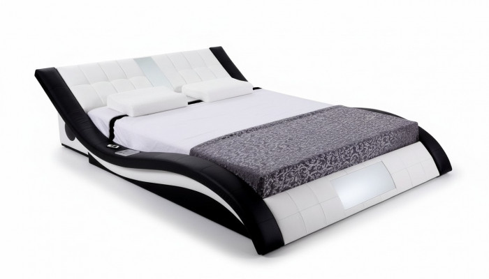 Bett Design Better Digital USB Luxus Schlofzëmmer Miwwelen Lieder Duebel