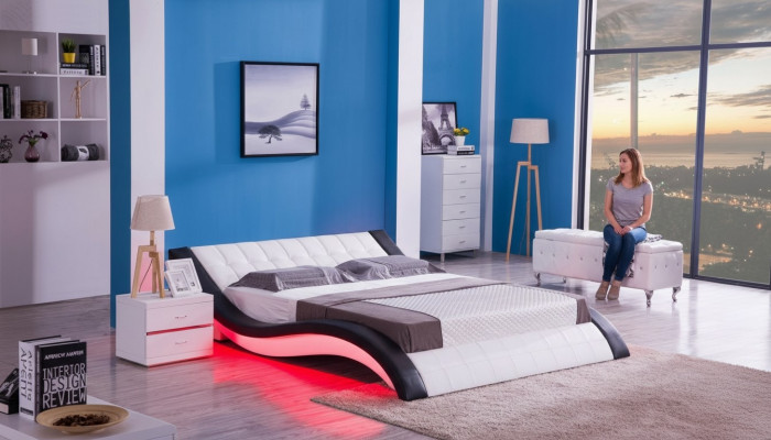 Bett Design Digital Sound USB Better Luxus Schlofzëmmer Miwwelen Lieder
