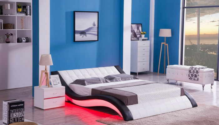 Bett Design Digital Sound USB Better Luxus Schlofzëmmer Miwwelen Lieder