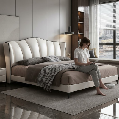 Better Textil Hotel Luxus Polster Sëtz Lieder Italien Designer Bett Schlofzëmmer