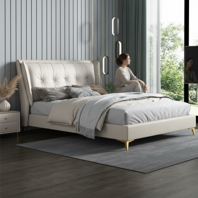 Better Lieder Hotel Luxus Polster Italienesch Miwwelen Designer Bett Schlofzëmmer