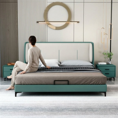 Bettwäsch Textil Hotel Luxus Polster Stoff Sëtz Italien Designer Bett Schlofkummer