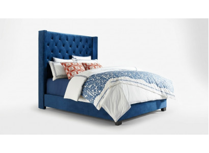 Chesterfield Schlofzëmmer Duebelbetter Design Lieder Luxus Bett Hotel