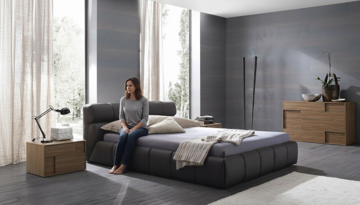 Better Schlofzëmmer Lieder 180x200cm Nei Bett Polster Design Luxus