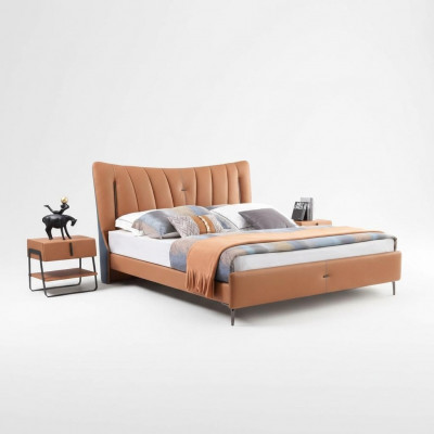 Duebelbett Ehe-Bett Designerbett NEI 180x200cm Designer Polsterbett Bett