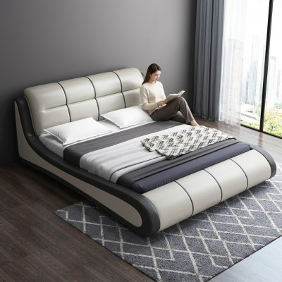 Luxus Polsterschlofkissen Textil Duebel Nei Schlofzëmmer Design Bett Lieder