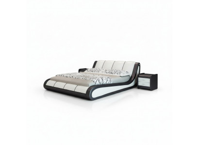Better Luxus Schlofkummer Miwwelen Duebelbett Design Stoff Hotel Blo.
