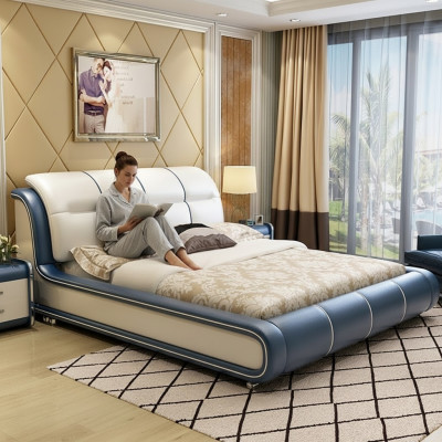Design Stoff Miwwel Hotel Gréng Better Schlofzëmmer Luxus Boxspring Bett