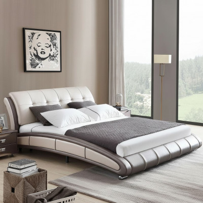 Design Liederbett Gepolstert Duebel Hotel Better Schlofzëmmer Ehe 180x200 cm