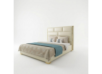 Designer-Doppelbett Bett-Schlofkummer Better Lieder Hotel Luxus Polster.
