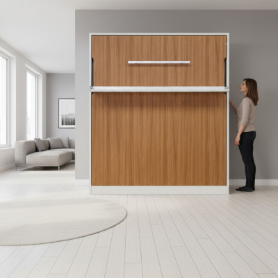 Bettgestell Polsterbett Bettrahmen Schlofzëmmer Bett Kleederschaf Betten Neit