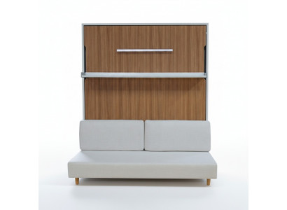 Wandbett Multifunktion Better Schrankbett mat Sofa Bett Schlofkummer Miwwelen Nei