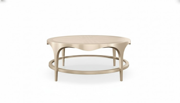 Wunnzëmmer Miwwelen Dësch Dëschdësch Design Luxus Ariichtung Holz Dëscher Oval Ronn