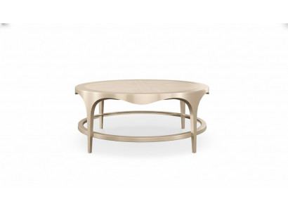 Wunnzëmmer Miwwelen Dësch Dëschdësch Design Luxus Ariichtung Holz Dëscher Oval Ronn
