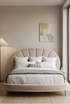 Luxus Bett Hotel Royal Miwwelen Stoff Better Design Miwwelstéck Gepolstert Bett Kader