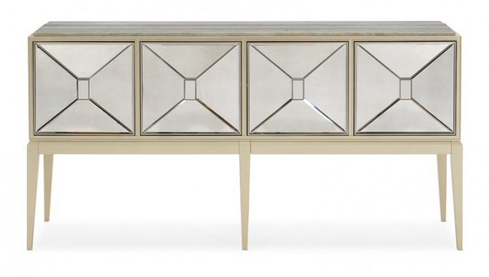 Wunnzëmmer Holz NEI Modern Luxus Design Kommode Miwwel Sideboard