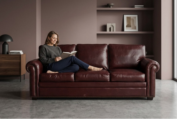 Stiwoll Sofae Sofa Canapé 3 Plazen Polsterung Dräisëtzer Couchen Miwwelen Lieder