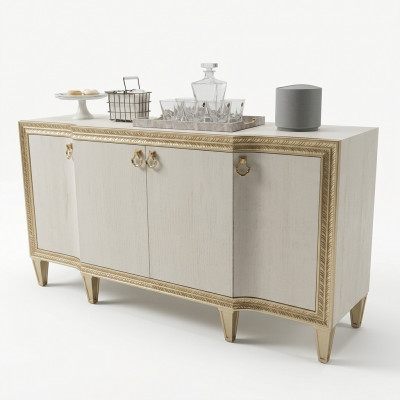 Kommoden Luxus Schief Schränke Side Low Board Eedelt Holz Design Konsole Schaf Kommode