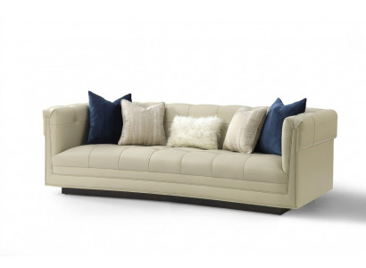 Wunnzëmmer modern Sofas Italienesch Sofa Canapé 3 Sëtzer Polsterung Héichwäerteg