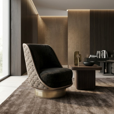 Relax Lehnstull Gepolsterte Stull Fauteuil Design Wunnzëmmer Still Iesszëmmer Lounge