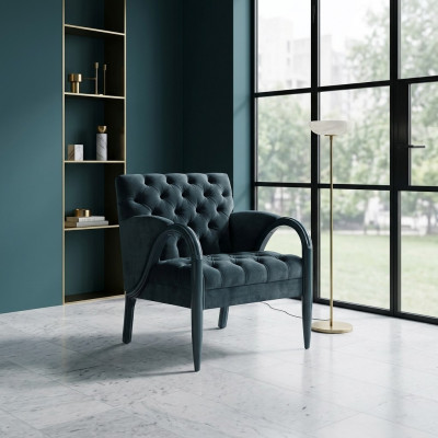 Design Lounge Fausstull Polstersëtzer Polster Iess Wunnzëmmer Miwwelen Wunnzëmmer Still