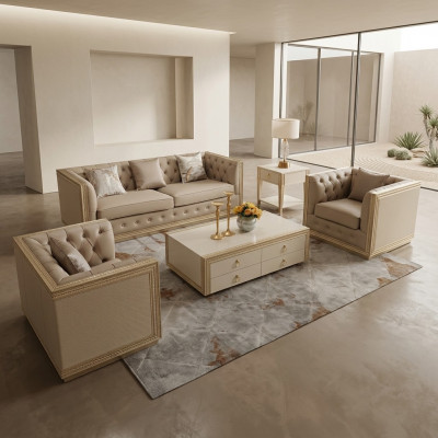 Wunnzëmmer Dësch Holz Design Dëscher Modern Couchtisch Säitentësch Canapé Miwwelen