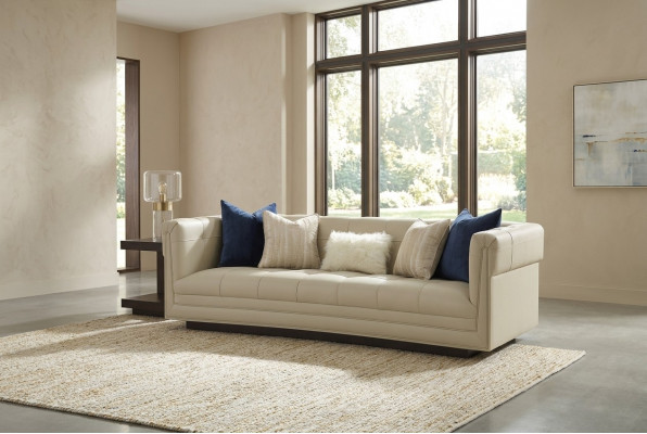 Dräisëtzer Couche Miwwelen Sofa 3 Sëtzer Echt Holz Klassesch US Ariichtung Sofas
