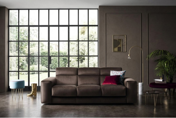 Luxus Miwwelen Wunnzëmmer Canapéen Canapé 3 Sëtz modern Massivholz Italieneschen Stil