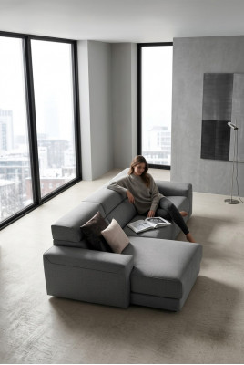 Italienesch Eckcouch Sofa Couch Sofas Couchen Eck Garnitur Miwwelen Schlofzofa