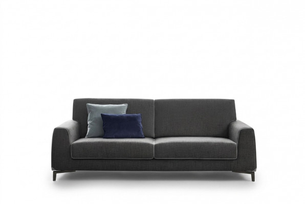 Design gro Sofa 3-Sëtz Modern Stoff Canapé Sofa Gepolstert Sofas Luxus alfitalia