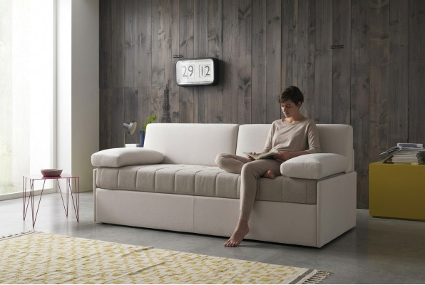Design Luxus Canapé Sofa Textil Sofas Beige 3 Sëtzer alfitalia Polstermöbel Sofas