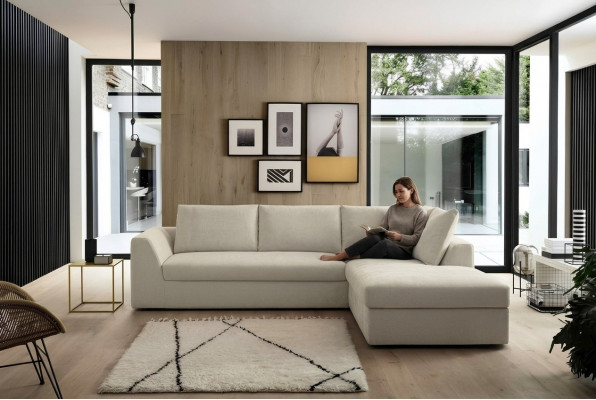 Luxus Ecksofa L-Form Sofas Couch Lieder Miwwelen Sofas Stoff Design Nei alfitalia