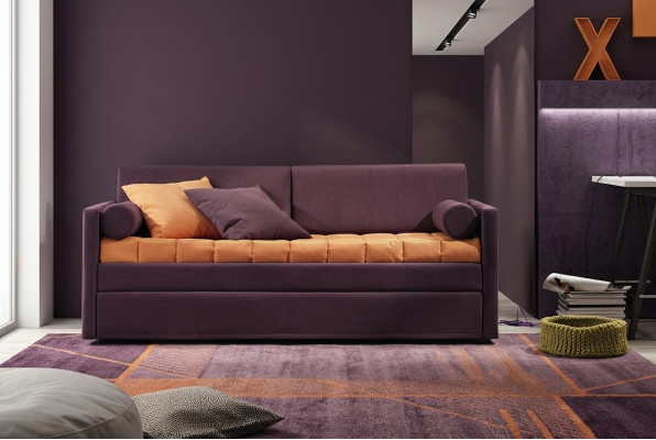 Sofa Héichbett Canapé Duebelstéckbett Better Sofae Multifunktioun Canapé Drësëtzert.