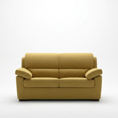 Moderne Stil Sofa Italien 2-Sëtzer Textil Holzrahmen Wunnzëmmer Canapé Sofa alfitalia