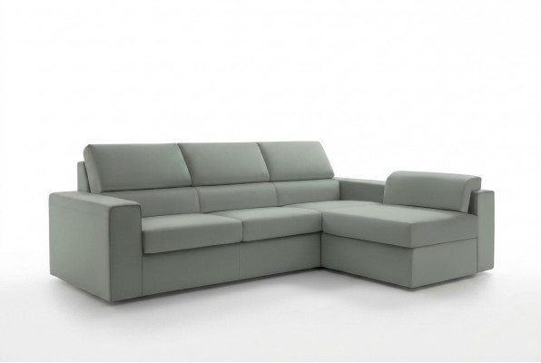 Eckcouch L-Form Miwwelen Lieder Polsterméiwel Wunnzëmmer Modern Luxus Gréng alfitalia