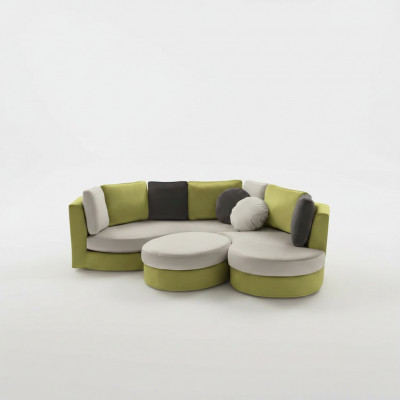 Couch Sofa Eckcouch Italienesch Sofaen Couchen Garnitur Miwwelen Stoff alfitalia