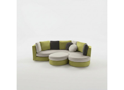 Couch Sofa Eckcouch Italienesch Sofaen Couchen Garnitur Miwwelen Stoff alfitalia