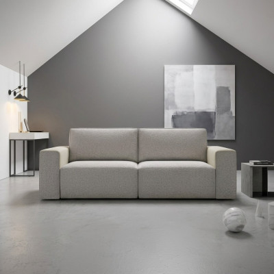 Couchen Textil Relax Dräisëtzer Sofa 3 Sëtzer Design Sofaen Polster alfitalia Nei