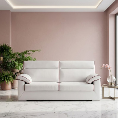 Sofa 3 Sëtzer Wunnlandschaft Sofae Couch Polstersëtzer Textil Dräisëtzer alfitalia Nei