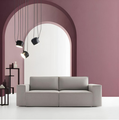 Sofa Polster Sofas Couchen 3er Textil Schlofsofa Bett alfitalia 3 Sëtzer Couch