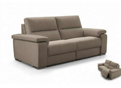Sofa 3 Sëtzer Sofasen Sëtz Couche Polster Sofa Modern Couchen Dräisëtzer Textil Nei