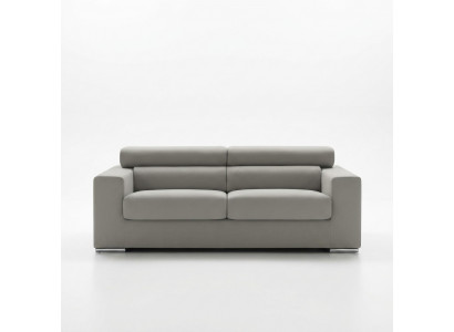 Canapé 3 Sëtz Couch Modern Luxus Polstersëtz Canapé Textil Gro Stoff alfitalia