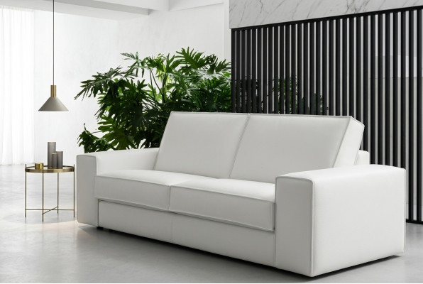 Sofa 3-Sëtz Sofa Couch Polster Lounge Club Couchen Sofas Design Miwwelen Italienesch