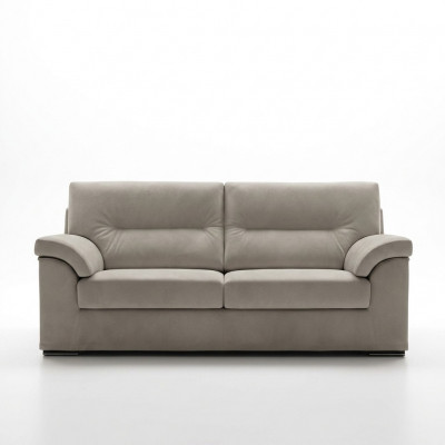 Wunnzëmmer Couchesofa Polster 3-Sëtzer Schlofcouch Schlofssofa Bettfunktioun Büro