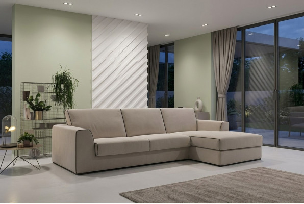 Grou Couch Wunnlandschaft Stoff Eck Sofa Design Textil Sofa L-Form alfitalia Nei